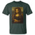 Medusa Mona Lisa T Shirt Greek Mythology Ancient - Wonder Print Shop