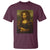 Medusa Mona Lisa T Shirt Greek Mythology Ancient - Wonder Print Shop