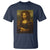 Medusa Mona Lisa T Shirt Greek Mythology Ancient - Wonder Print Shop