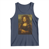 Medusa Mona Lisa Tank Top Greek Mythology Ancient - Wonder Print Shop