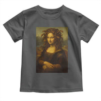 Medusa Mona Lisa Toddler T Shirt Greek Mythology Ancient - Wonder Print Shop
