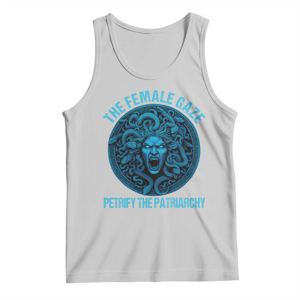 The Female Gaze Petrify The Patriarchy Tank Top Medusa Feminist - Wonder Print Shop