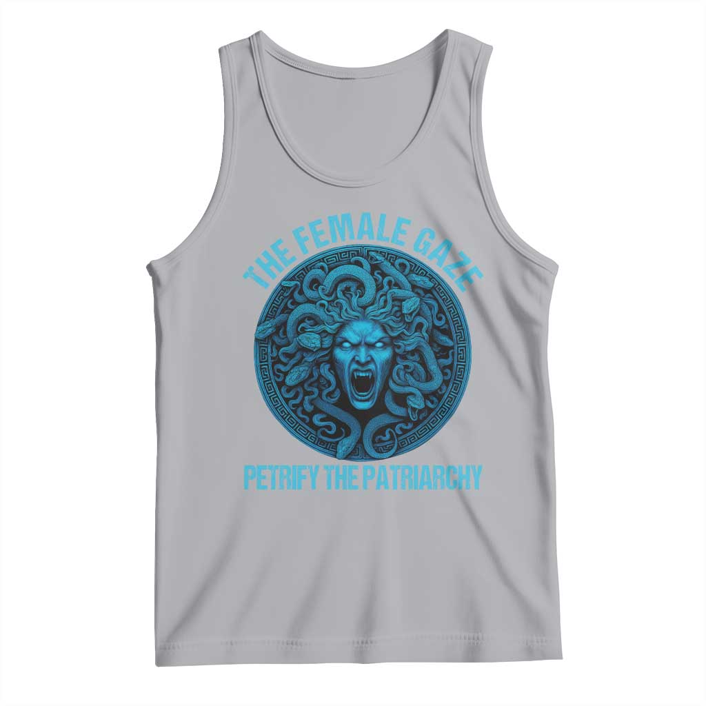 The Female Gaze Petrify The Patriarchy Tank Top Medusa Feminist - Wonder Print Shop