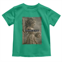 Girls Will Be Girls Medusa Feminist Toddler T Shirt Women's Right - Wonder Print Shop