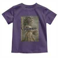 Girls Will Be Girls Medusa Feminist Toddler T Shirt Women's Right - Wonder Print Shop