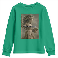 Girls Will Be Girls Medusa Feminist Youth Sweatshirt Women's Right - Wonder Print Shop