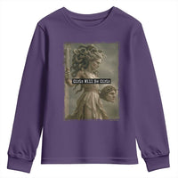 Girls Will Be Girls Medusa Feminist Youth Sweatshirt Women's Right - Wonder Print Shop
