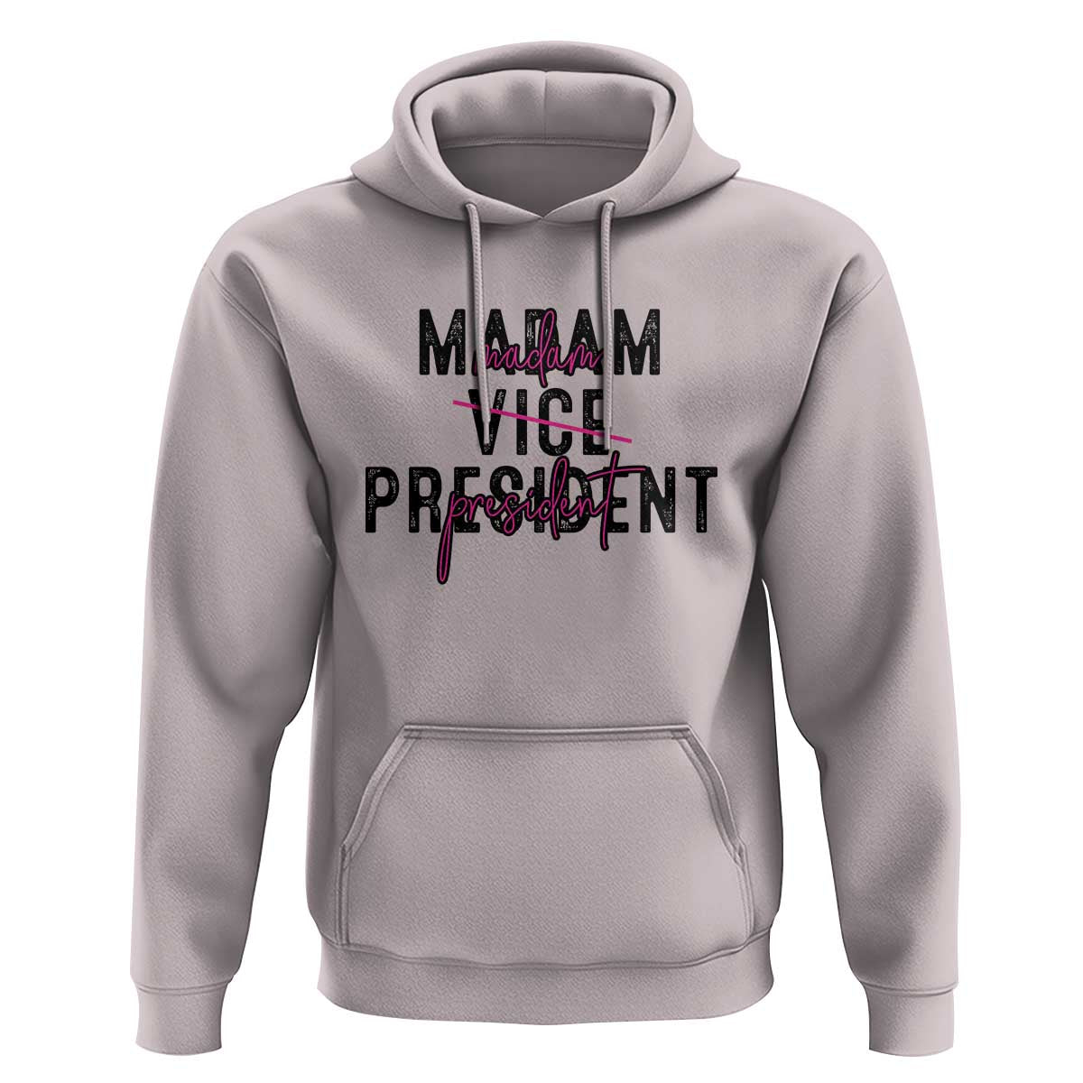 Funny Harris For President Hoodie Madam Vice President 2024 - Wonder Print Shop
