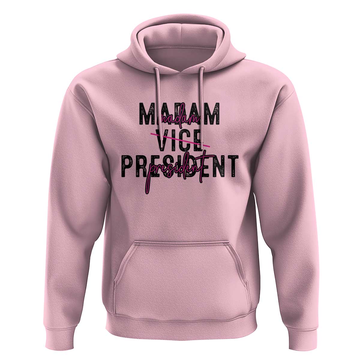 Funny Harris For President Hoodie Madam Vice President 2024 - Wonder Print Shop