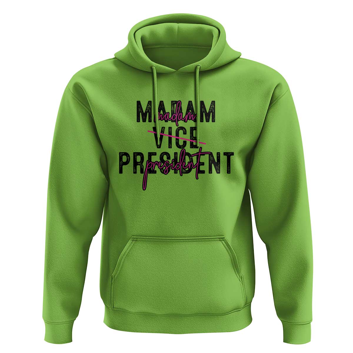 Funny Harris For President Hoodie Madam Vice President 2024 - Wonder Print Shop