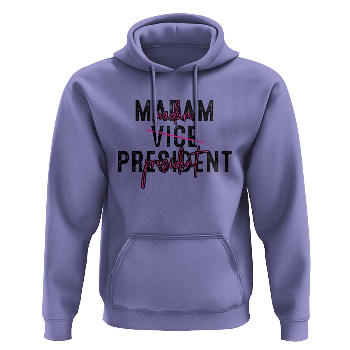Funny Harris For President Hoodie Madam Vice President 2024 - Wonder Print Shop