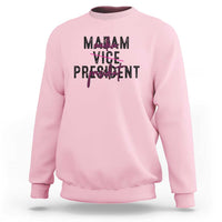 Funny Harris For President Sweatshirt Madam Vice President 2024 - Wonder Print Shop