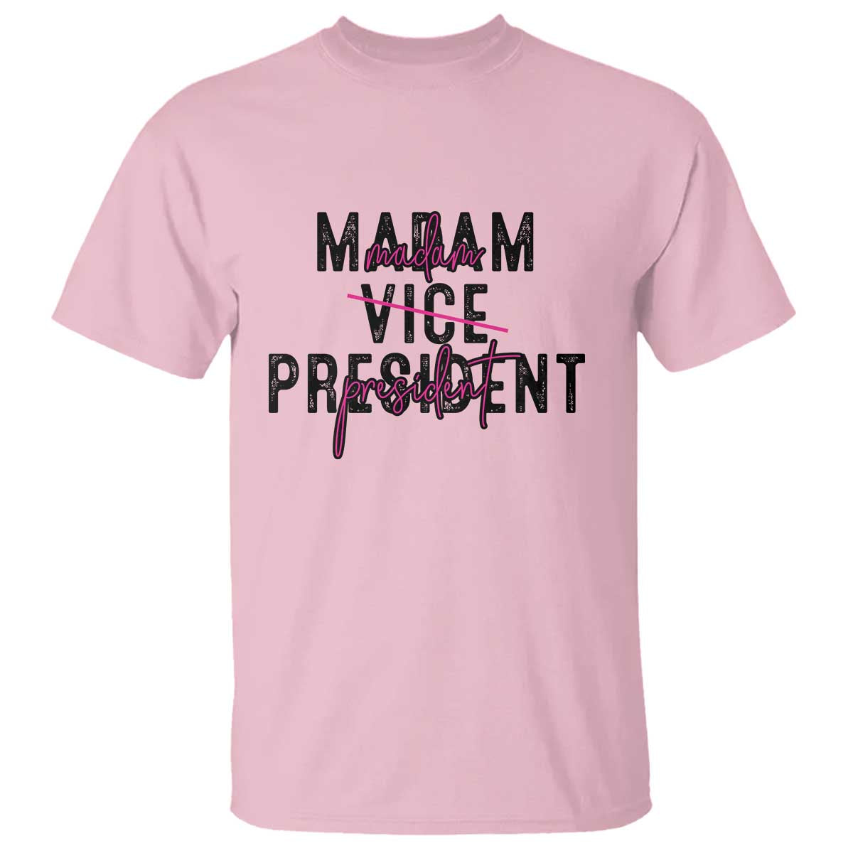 Funny Harris For President T Shirt Madam Vice President 2024 - Wonder Print Shop