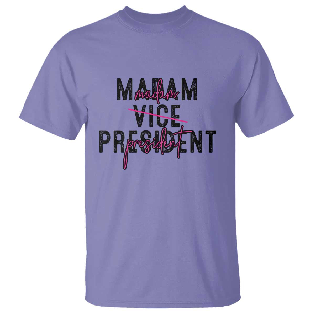 Funny Harris For President T Shirt Madam Vice President 2024 - Wonder Print Shop