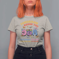 Suicide Prevention T Shirt For Women Tomorrow Needs You Retro 988 National Suicide Prevention Lifeline - Wonder Print Shop