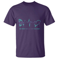 Suicide Prevention T Shirt No Story Should End Too Soon Butterfly Heartbeat - Wonder Print Shop