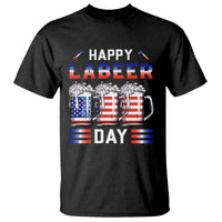 Funny Labor Day Drinking T Shirt Labeer Day American Flag Beer Mug - Wonder Print Shop