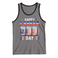 Funny Labor Day Drinking Tank Top Labeer Day American Flag Beer Mug - Wonder Print Shop