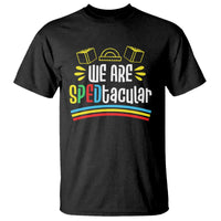 Special Education Teacher T Shirt We Are SPEDtacular Book Ruler - Wonder Print Shop
