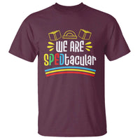Special Education Teacher T Shirt We Are SPEDtacular Book Ruler - Wonder Print Shop