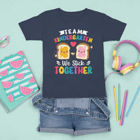 Back To School T Shirt For Kid Team Kindergarten We Stick Together Bread Jam - Wonder Print Shop
