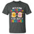 Back To School T Shirt Team Kindergarten We Stick Together Bread Jam - Wonder Print Shop