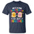 Back To School T Shirt Team Kindergarten We Stick Together Bread Jam - Wonder Print Shop