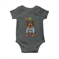 Oktoberfest Dachshund Cute Wiener Dog German Festival Baby Onesie - Wonder Print Shop