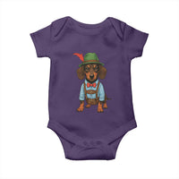 Oktoberfest Dachshund Cute Wiener Dog German Festival Baby Onesie - Wonder Print Shop