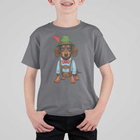 Oktoberfest Dachshund Cute Wiener Dog German Festival T Shirt For Kid - Wonder Print Shop