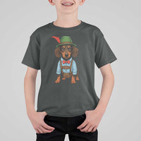 Oktoberfest Dachshund Cute Wiener Dog German Festival T Shirt For Kid - Wonder Print Shop