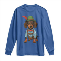 Oktoberfest Dachshund Cute Wiener Dog German Festival Long Sleeve Shirt - Wonder Print Shop