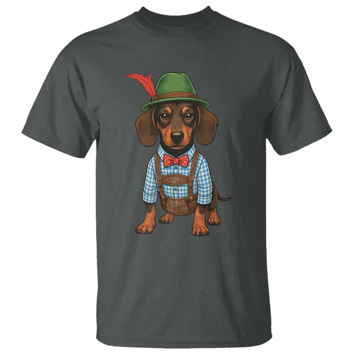 Oktoberfest Dachshund Cute Wiener Dog German Festival T Shirt - Wonder Print Shop