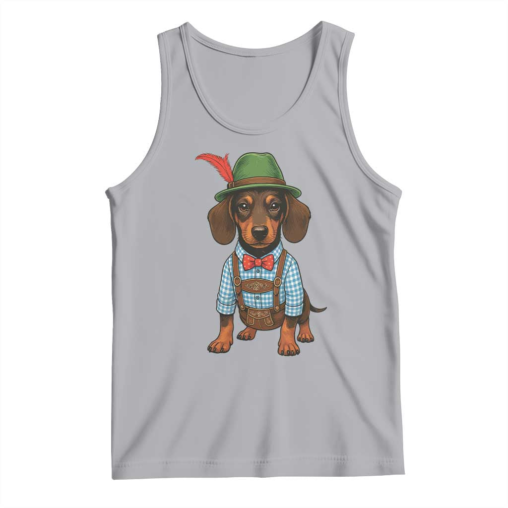 Oktoberfest Dachshund Cute Wiener Dog German Festival Tank Top - Wonder Print Shop