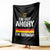 Funny I Am Not Angry I Am German Throw Blanket Germany Flag German American - Wonder Print Shop