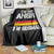 Funny I Am Not Angry I Am German Throw Blanket Germany Flag German American - Wonder Print Shop