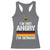 Funny I Am Not Angry I Am German Racerback Tank Top Germany Flag German American - Wonder Print Shop