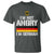 Funny I Am Not Angry I Am German T Shirt Germany Flag German American - Wonder Print Shop