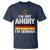 Funny I Am Not Angry I Am German T Shirt Germany Flag German American - Wonder Print Shop