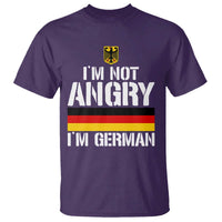 Funny I Am Not Angry I Am German T Shirt Germany Flag German American - Wonder Print Shop