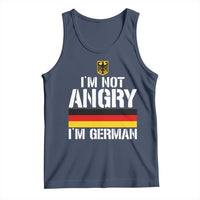 Funny I Am Not Angry I Am German Tank Top Germany Flag German American - Wonder Print Shop