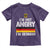 Funny I Am Not Angry I Am German Toddler T Shirt Germany Flag German American - Wonder Print Shop