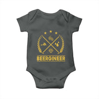 Funny Beergineer Baby Onesie Homebrew Craft Beer Drinking Lover - Wonder Print Shop