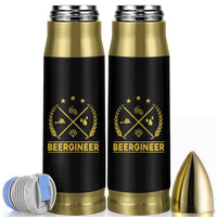 Funny Beergineer Bullet Tumbler Homebrew Craft Beer Drinking Lover - Wonder Print Shop