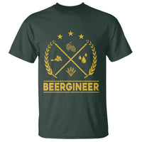 Funny Beergineer T Shirt Homebrew Craft Beer Drinking Lover - Wonder Print Shop