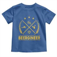 Funny Beergineer Toddler T Shirt Homebrew Craft Beer Drinking Lover - Wonder Print Shop