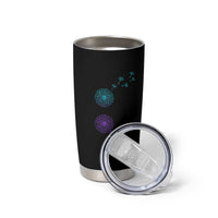 Semicolon Suicide Prevention Awareness Dandelion Graphic Tumbler Cup