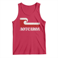 Aotearoa New Zealand Vintage Maori Flag Tino Rangatiratanga Tank Top