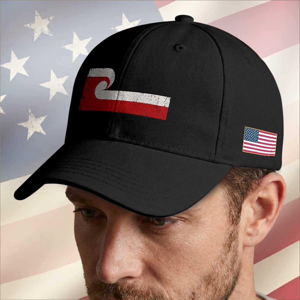 Maori Flag Tino Rangatiratanga Baseball Cap Polynesian Heritage New Zealand Pride