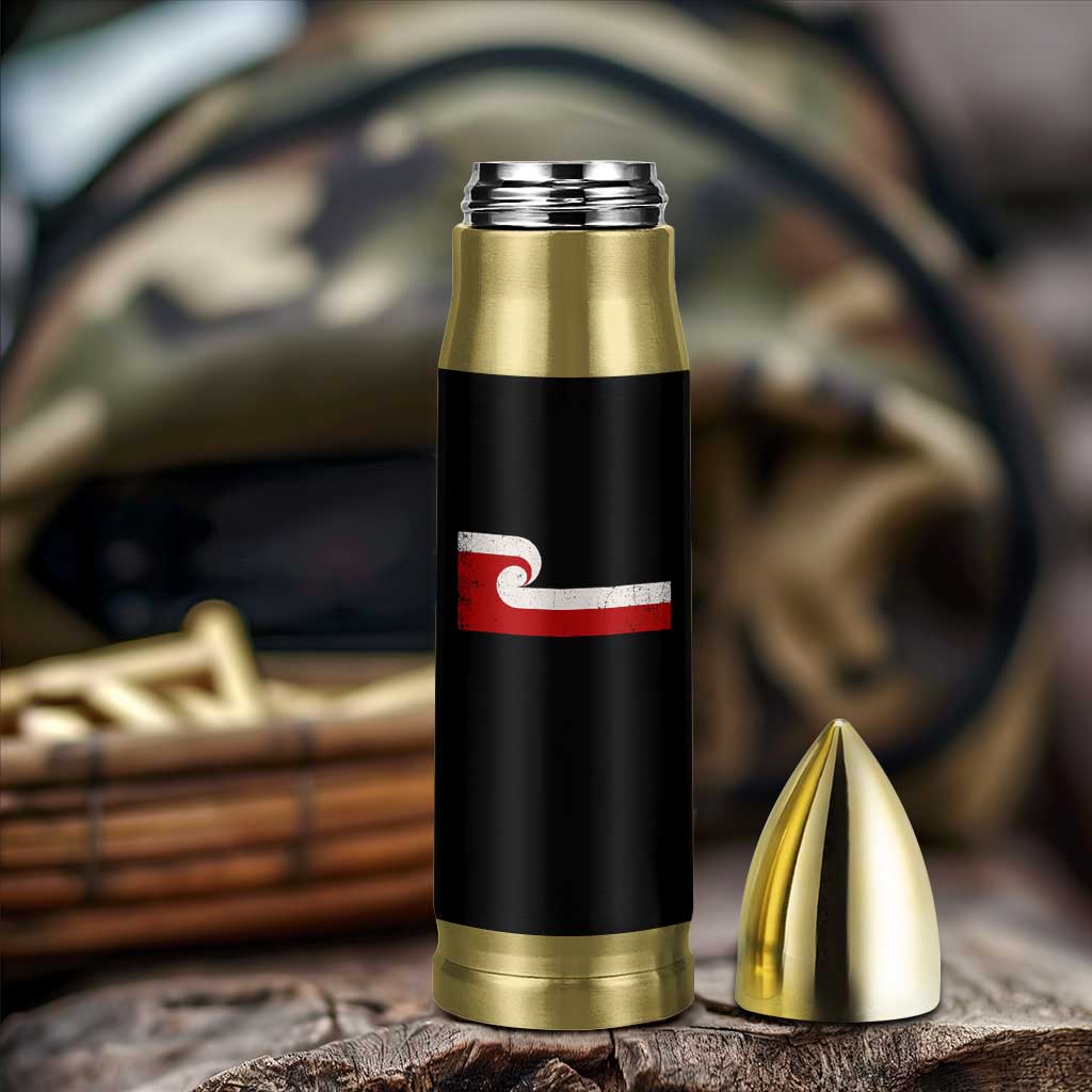 Maori Flag Tino Rangatiratanga Bullet Tumbler Polynesian Heritage New Zealand Pride